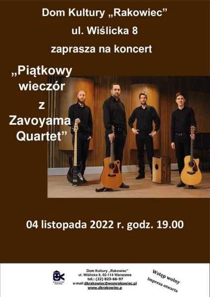 Koncert Zavoyama Quartet