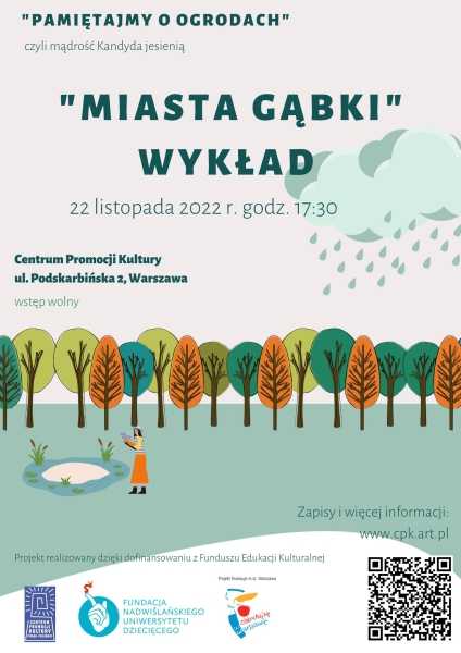 Wykład – Miasta gąbki