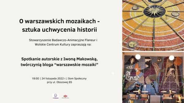 O warszawskich mozaikach - sztuka uchwycenia historii
