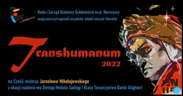 Transhumanum 2022 - polsko-włoski wieczór literacki