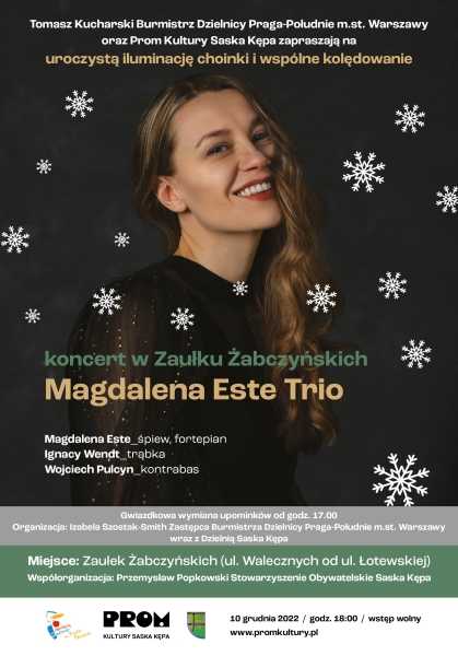 Magdalena Este Trio – koncert w Zaułku Żabczyńskich