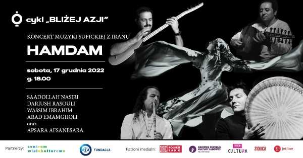 Koncert muzyki sufickiej z Iranu – Hamdam