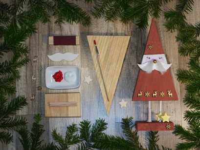Drewniane ozdoby świąteczne "zrób to sam" | Warsztaty dla dzieci w wieku 10-13 lat i opiekunów