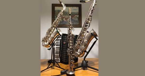 Instrumenty muzyczne- saksofon
