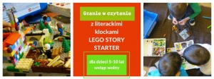 Granie w czytanie z literackimi klockami LEGO