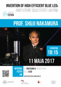 Prof. Shuji Nakamuar - Invention of high efficient blue LEDs and future solid state lighting