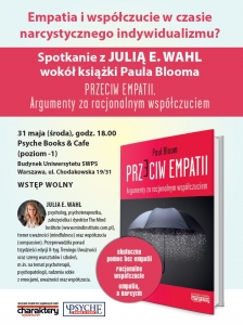 Spotkanie nt. empatii z psychoterapeutką - Julią E. Wahl