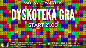 Wolny Czwartek - Dyskoteka Gra - hity lat 90.