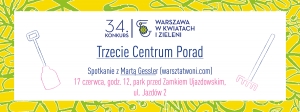 Warszawa w kwiatach: spotkanie z Martą Gessler