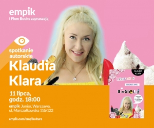 Spotkanie z Klaudią Klarą w warszawskim salonie Empik Junior