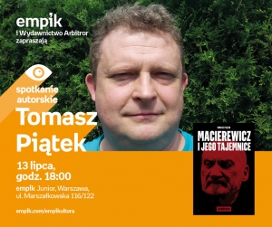 Spotkanie z Tomaszem Piątkiem w warszawskim salonie Empik Junior