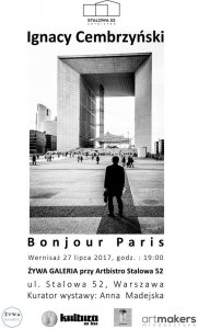 Żywa Galeria: Ignacy Cembrzyński „Bonjour Paris”