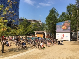 Kino dla dzieci na placu Europejskim: „Ups! Arka odpłynęła”