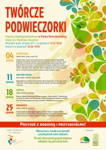 Twórczy Podwieczorek - Impreza międzypokoleniowa w Parku Henrykowskim 