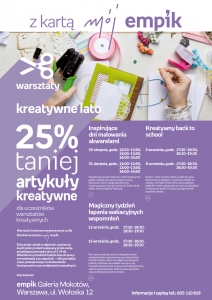 Wakacyjne warsztaty dla najmłodszych w Warszawie