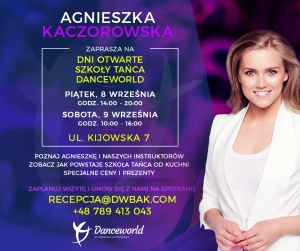 Dni Otwarte szkoły tańca Danceworld by Agnieszka Kaczorowska