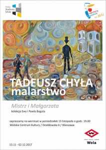 Wystawa malarstwa Tadeusza Chyły