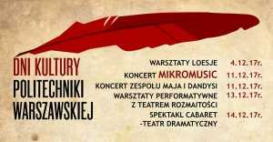 Dni Kultury Politechniki Warszawskiej: Warsztaty Loesje