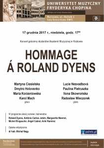 Koncert gitarowy: Hommage a Roland Dyens
