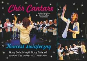 Chór Cantare „Koncert świąteczny”