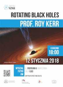 Prof. Roy Kerr – Rotating black holes