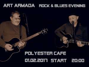 ART ARMADA LIVE . BLUES & ROCK EVENING