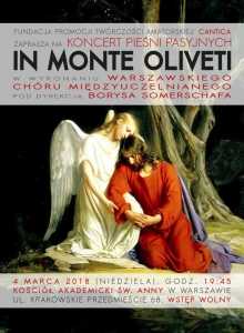 Koncert pasyjny WChM "In monte oliveti"