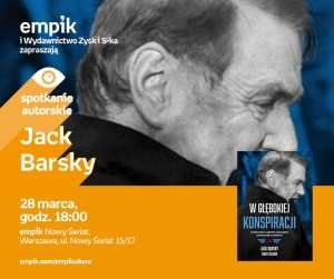 Fascynujące wspomnienia agenta KGB  | Jack Barsky w Warszawie