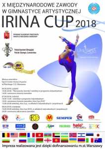 X Międzynarodowy turniej gimnastyki artystycznej "Irina Cup 2018"