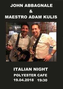 ITALIAN NIGHT - JOHN ABBAGNALE & MAESTRO ADAM KULIS LIVE