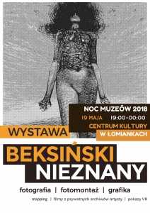 Noc Muzeów 2018 w Centrum Kultury Łomianki - Nocny Beksiński Nieznany