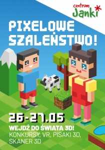 Gaming World - Pixelowe Szaleństwo - Świat MinecraftEdu w Centrum Janki