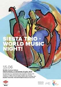 Siesta Trio - world music night