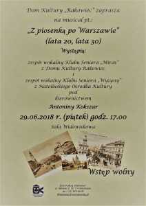 „Z piosenką po Warszawie” (lata 20, lata 30)