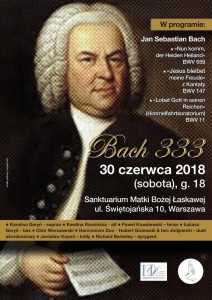 Bach 333 - koncert u Jezuitów w Warszawie