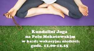 Kundalini joga na Polu Mokotowskim
