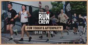Trening Reebok RUN CREW + Afterparty | Run Tough