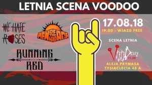 Letnia Scena VooDoo Club - Men Of The Wild Age/Running Red/We Hate Roses