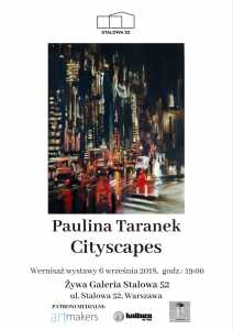 Wystawa malarstwa "Cityscapes" Paulina Taranek