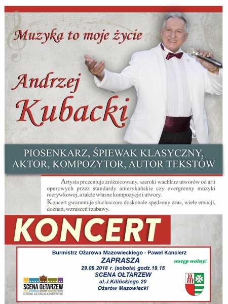 SCENA OŁTARZEW: Andrzej Kubacki – Muzyka to moje życie