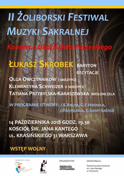 II Żoliborski Festiwal Muzyki Sakralnej
