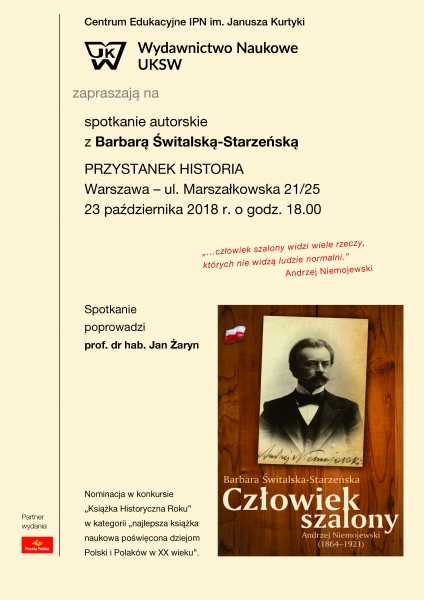 Spotkanie autorskie  z Barbarą Świtalską - Starzeńską