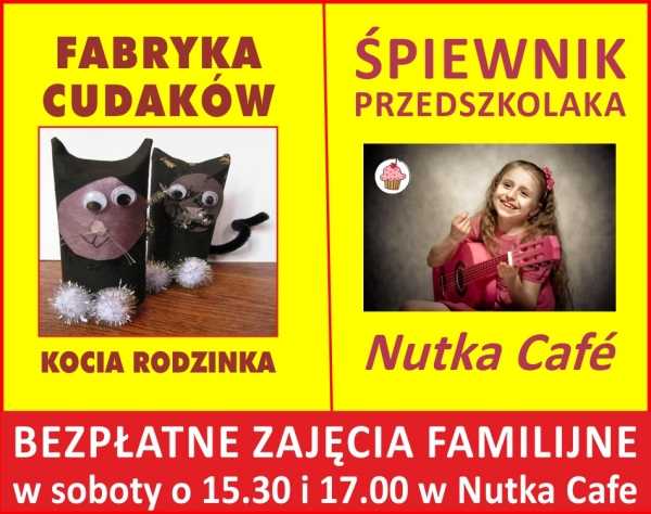 Fabryka Cudaków i Śpiewnik Przedszkolaka w Nutka Café