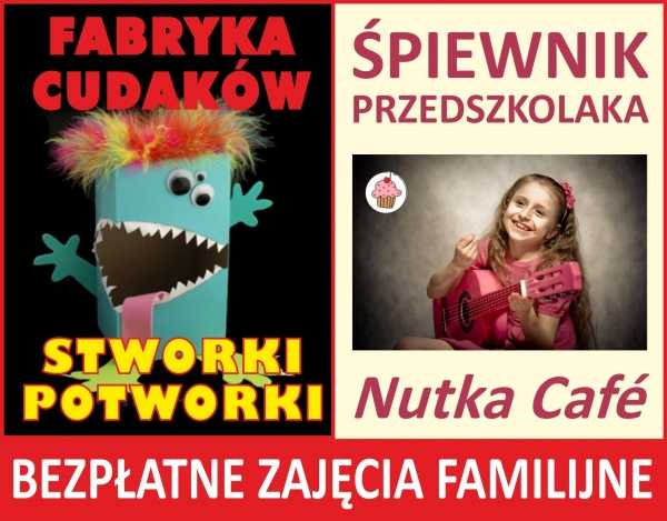 Fabryka Cudaków i Śpiewnik Przedszkolaka w Nutka Café