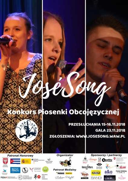 JoséSong - Konkurs Piosenki Obcojęzycznej