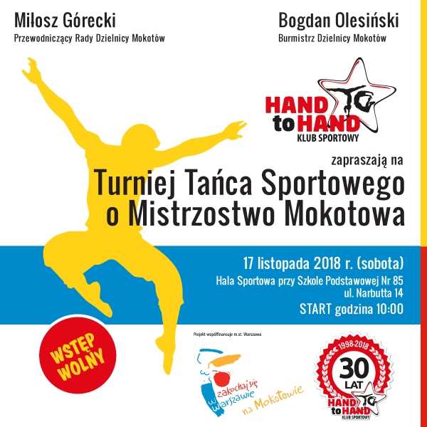 Turniej Tańca Sportowego o Mistrzostwo Mokotowa 2018