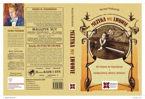 Prezentacja książki "Muzyka we Lwowie" Michała Piekarskiego