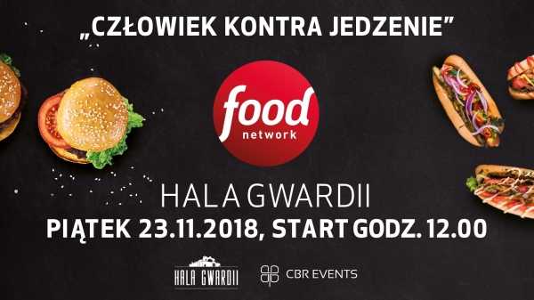 Casting do polskiej edycji programu „Człowiek kontra jedzenie” w Hali Gwardii