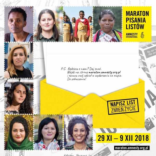 Finał Maratonu Pisania Listów Amnesty International
