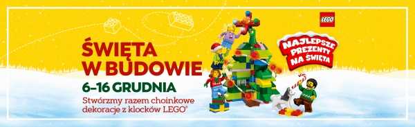 Rodzinny, Świateczny event Lego w Promenadzie